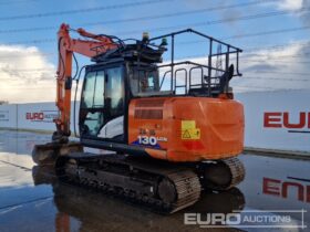 2018 Hitachi ZX130LCN-6 10 Ton+ Excavators For Auction: Leeds, UK – 30th April, 1st, 2nd & 3rd May 25 full