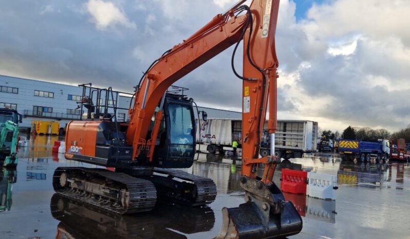 2018 Hitachi ZX130LCN-6 10 Ton+ Excavators For Auction: Leeds, UK – 30th April, 1st, 2nd & 3rd May 25 full