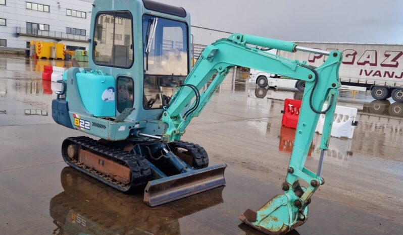 Yanmar B22-2A Mini Excavators For Auction: Leeds, UK – 30th April, 1st, 2nd & 3rd May 25 full