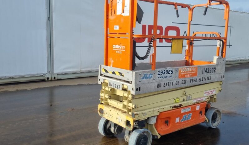 2014 JLG 1930ES Manlifts For Auction: Leeds, UK – 30th April, 1st, 2nd & 3rd May 25