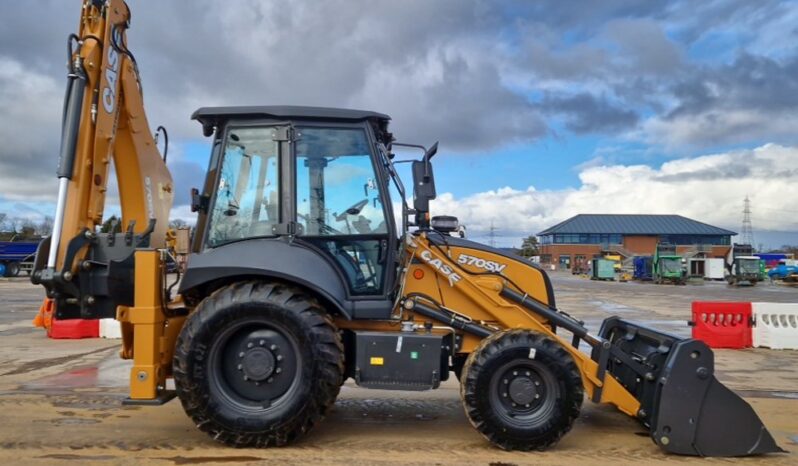 Unused 2025 Case 570SV Backhoe Loaders For Auction: Leeds, UK – 30th April, 1st, 2nd & 3rd May 25 full