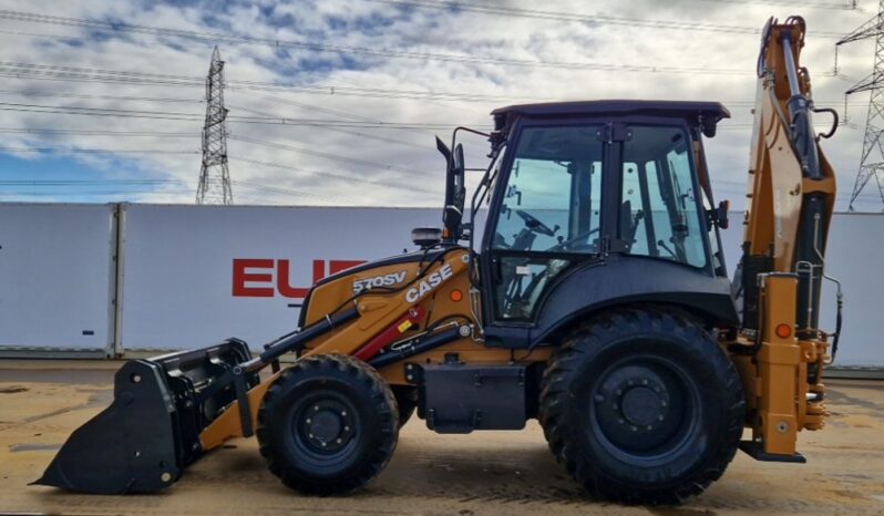 Unused 2025 Case 570SV Backhoe Loaders For Auction: Leeds, UK – 30th April, 1st, 2nd & 3rd May 25 full