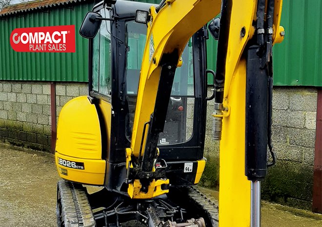 3T Excavator JCB 8026 2022