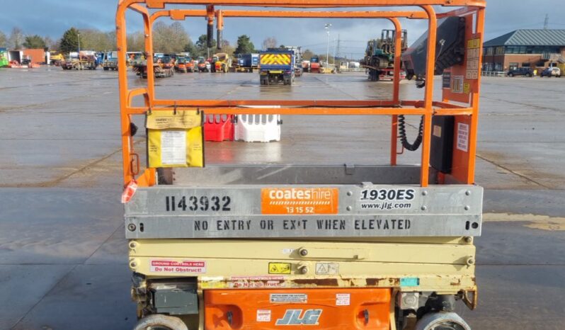 2014 JLG 1930ES Manlifts For Auction: Leeds, UK – 30th April, 1st, 2nd & 3rd May 25 full