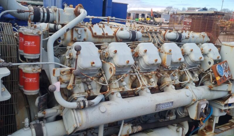 Dorman Generator, V12 Engine Generators For Auction: Leeds, UK – 30th April, 1st, 2nd & 3rd May 25 full