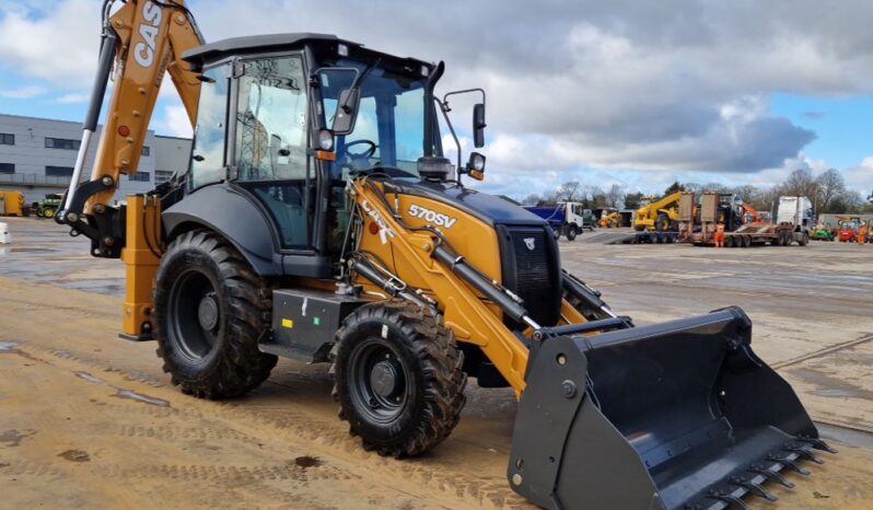 Unused 2025 Case 570SV Backhoe Loaders For Auction: Leeds, UK – 30th April, 1st, 2nd & 3rd May 25 full