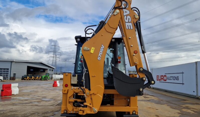 Unused 2025 Case 570SV Backhoe Loaders For Auction: Leeds, UK – 30th April, 1st, 2nd & 3rd May 25 full