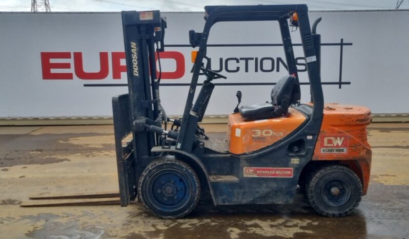 2018 Doosan D30GP Forklifts For Auction: Leeds, UK – 30th April, 1st, 2nd & 3rd May 25 full