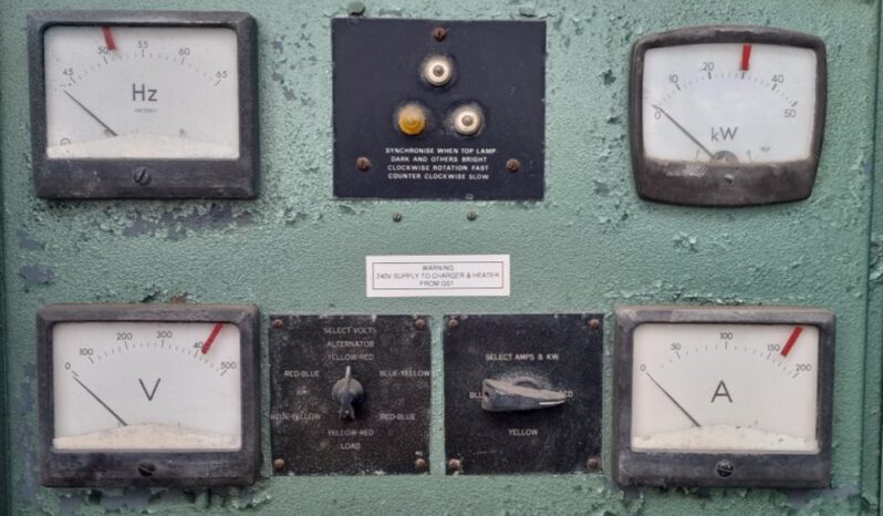 Petbow 107kVA Generator, Royals Royce Engine Generators For Auction: Leeds, UK – 30th April, 1st, 2nd & 3rd May 25 full