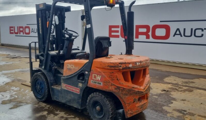 2018 Doosan D30GP Forklifts For Auction: Leeds, UK – 30th April, 1st, 2nd & 3rd May 25 full