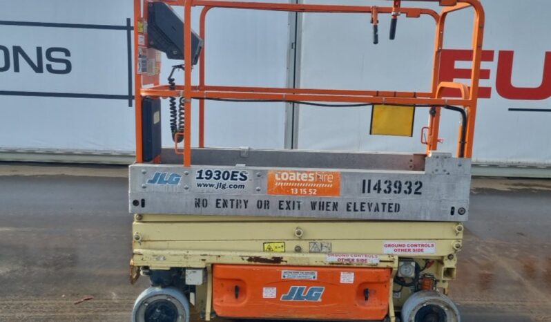 2014 JLG 1930ES Manlifts For Auction: Leeds, UK – 30th April, 1st, 2nd & 3rd May 25 full
