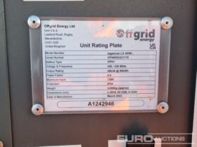 2022 Off Grid Ingenium LX 45/90 Generators For Auction: Leeds, UK – 30th April, 1st, 2nd & 3rd May 25 full