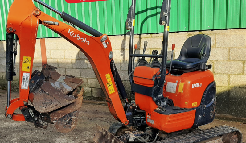 1T Excavator Kubota U10-3 2021
