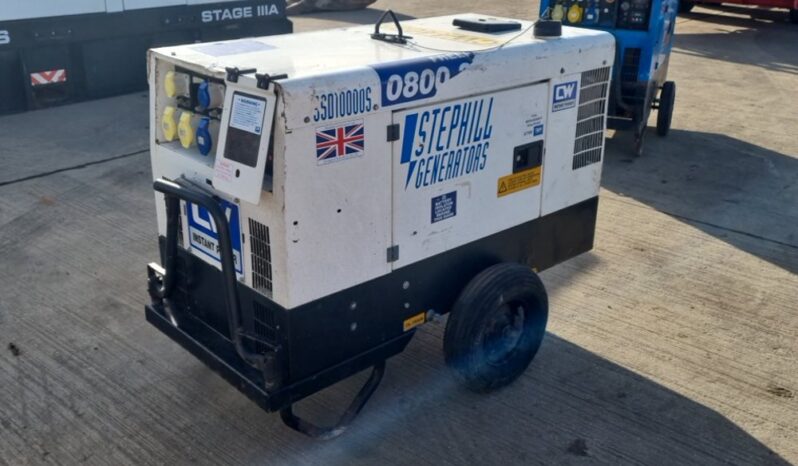 Stephill SD10000 Generators For Auction: Leeds, UK – 30th April, 1st, 2nd & 3rd May 25 full