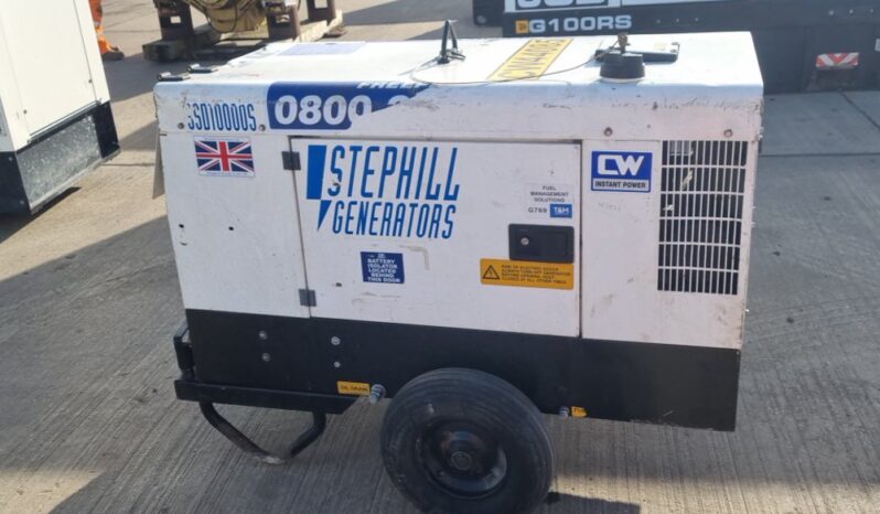 Stephill SD10000 Generators For Auction: Leeds, UK – 30th April, 1st, 2nd & 3rd May 25 full