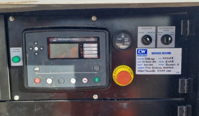 2019 JCB G100RS Generators For Auction: Leeds, UK – 30th April, 1st, 2nd & 3rd May 25 full