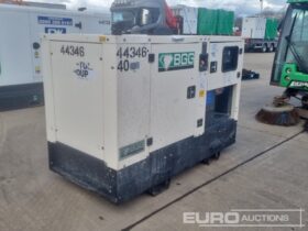 2018 Bruno Generators G45 Generators For Auction: Leeds, UK – 30th April, 1st, 2nd & 3rd May 25