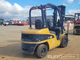 CAT DP30K Forklifts For Auction: Leeds, UK – 30th April, 1st, 2nd & 3rd May 25 full