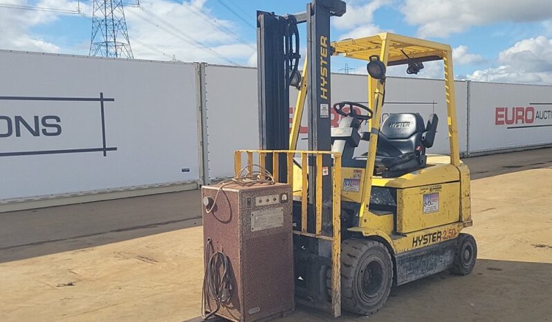 Hyster J2.5XM Forklifts For Auction: Leeds, UK – 30th April, 1st, 2nd & 3rd May 25