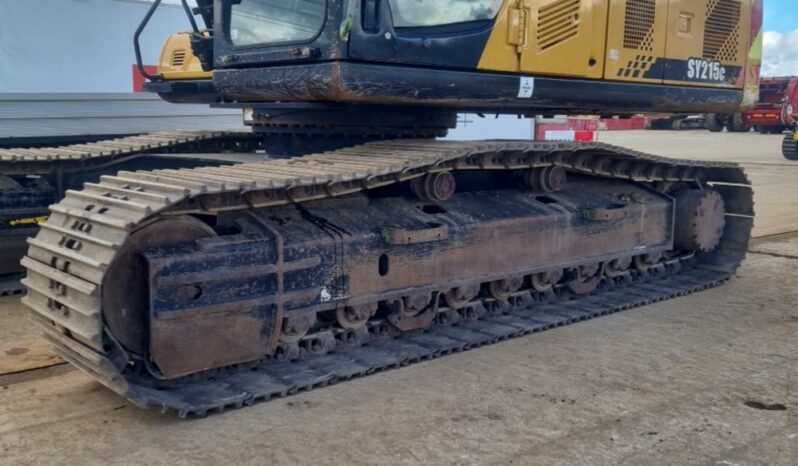 2019 Sany SY215C 20 Ton+ Excavators For Auction: Leeds, UK – 30th April, 1st, 2nd & 3rd May 25 full