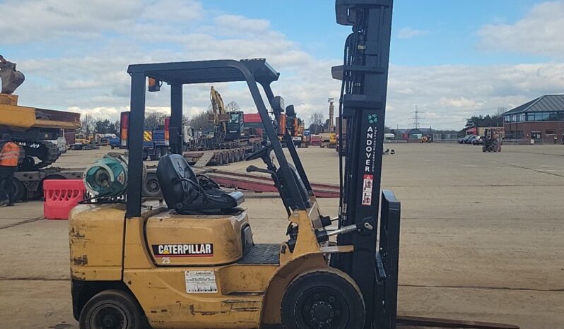 CAT GP25K Forklifts For Auction: Leeds, UK – 30th April, 1st, 2nd & 3rd May 25 full
