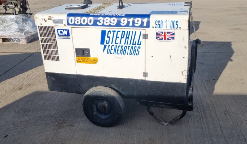Stephill SD10000 Generators For Auction: Leeds, UK – 30th April, 1st, 2nd & 3rd May 25 full