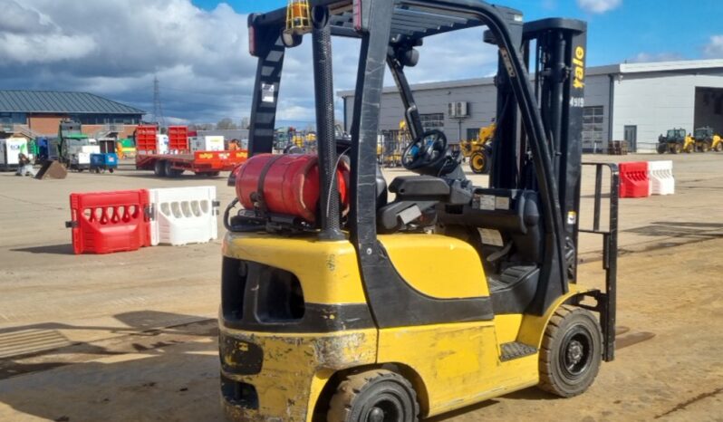 Yale GLP20SVX Forklifts For Auction: Leeds, UK – 30th April, 1st, 2nd & 3rd May 25 full