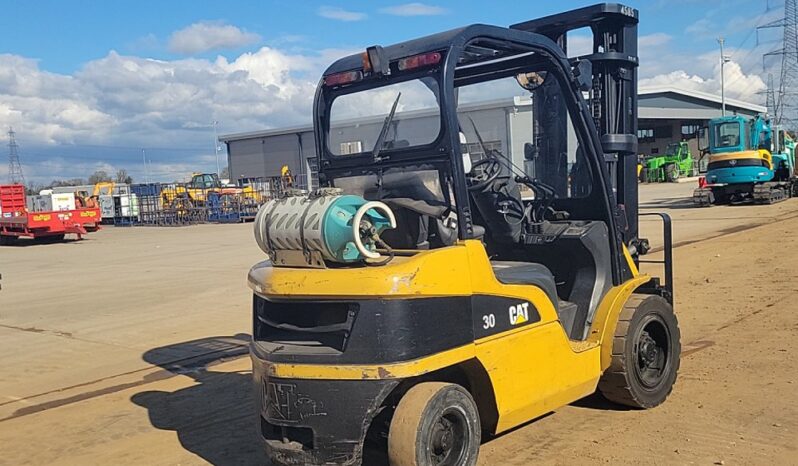 CAT GP30N Forklifts For Auction: Leeds, UK – 30th April, 1st, 2nd & 3rd May 25 full