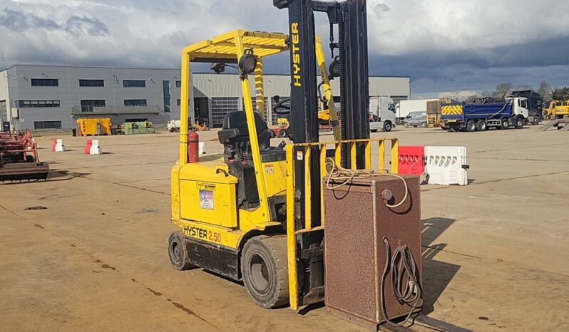 Hyster J2.5XM Forklifts For Auction: Leeds, UK – 30th April, 1st, 2nd & 3rd May 25 full