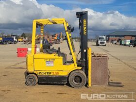 Hyster J2.5XM Forklifts For Auction: Leeds, UK – 30th April, 1st, 2nd & 3rd May 25 full