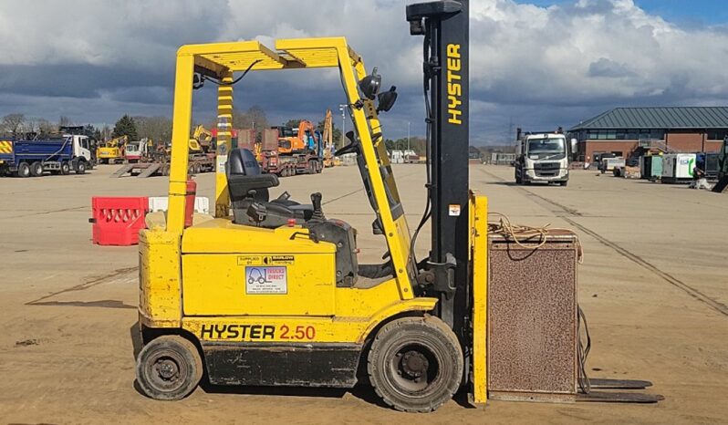 Hyster J2.5XM Forklifts For Auction: Leeds, UK – 30th April, 1st, 2nd & 3rd May 25 full