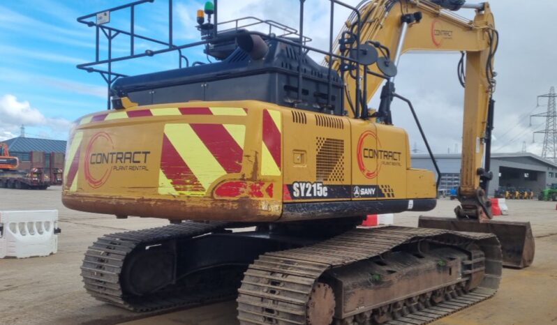 2019 Sany SY215C 20 Ton+ Excavators For Auction: Leeds, UK – 30th April, 1st, 2nd & 3rd May 25 full