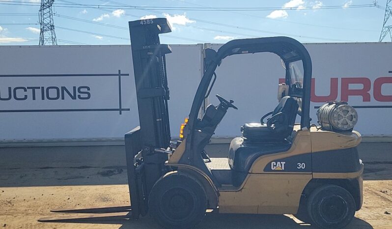 CAT GP30N Forklifts For Auction: Leeds, UK – 30th April, 1st, 2nd & 3rd May 25 full