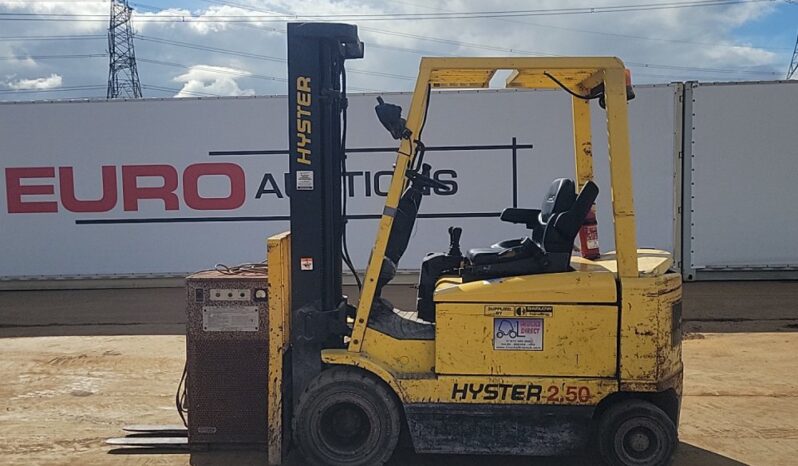 Hyster J2.5XM Forklifts For Auction: Leeds, UK – 30th April, 1st, 2nd & 3rd May 25 full