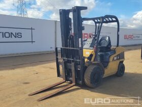 CAT DP30K Forklifts For Auction: Leeds, UK – 30th April, 1st, 2nd & 3rd May 25