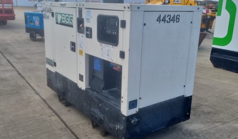 2018 Bruno Generators G45 Generators For Auction: Leeds, UK – 30th April, 1st, 2nd & 3rd May 25 full