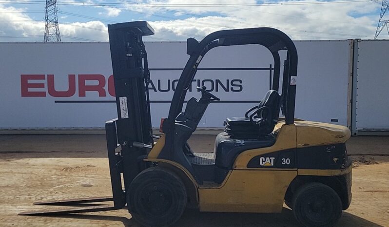 CAT DP30K Forklifts For Auction: Leeds, UK – 30th April, 1st, 2nd & 3rd May 25 full
