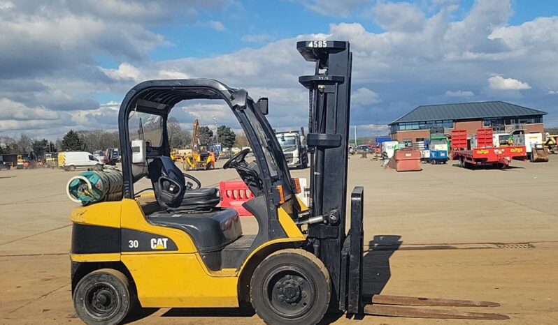 CAT GP30N Forklifts For Auction: Leeds, UK – 30th April, 1st, 2nd & 3rd May 25 full