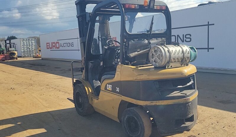 CAT GP30N Forklifts For Auction: Leeds, UK – 30th April, 1st, 2nd & 3rd May 25 full