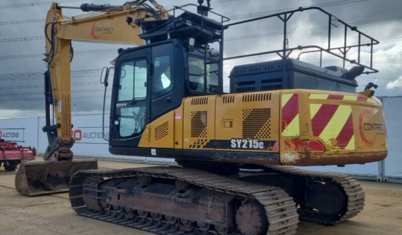2019 Sany SY215C 20 Ton+ Excavators For Auction: Leeds, UK – 30th April, 1st, 2nd & 3rd May 25 full