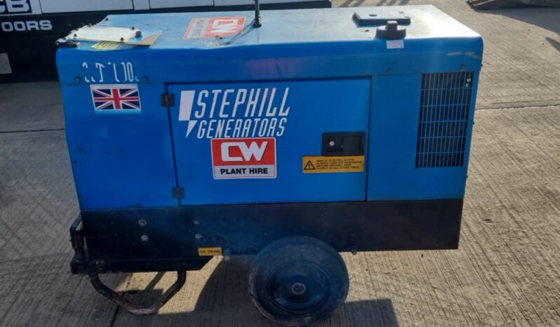 Stephill SSD10000 Generators For Auction: Leeds, UK – 30th April, 1st, 2nd & 3rd May 25 full