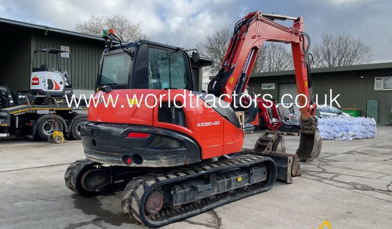KUBOTA KX080-4A2 full