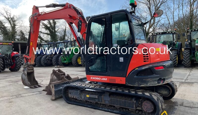 KUBOTA KX080-4A2 full