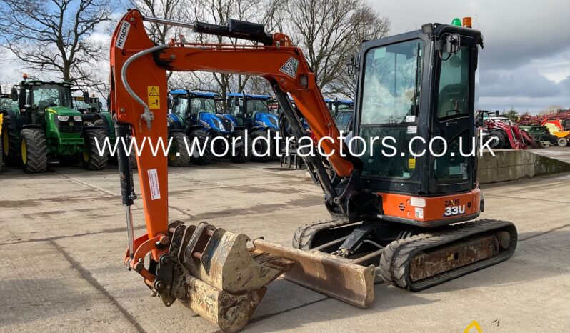 HITACHI ZAXIS 33U full