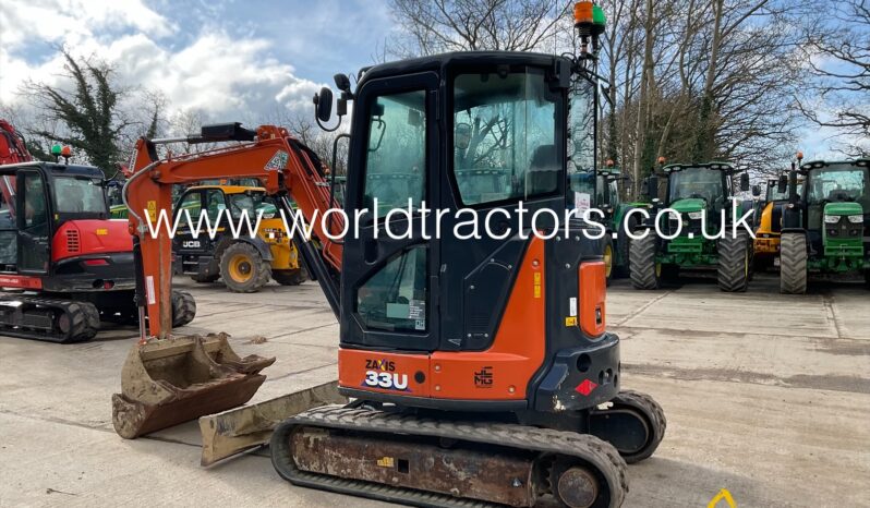 HITACHI ZAXIS 33U full