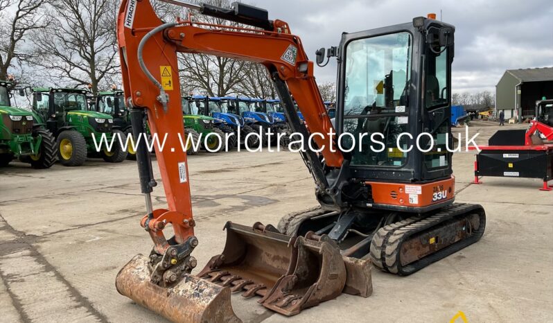 HITACHI ZAXIS 33U full
