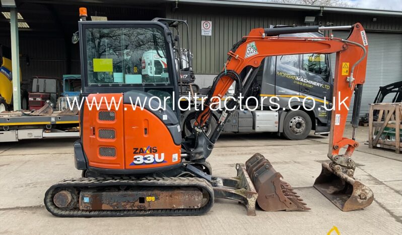 HITACHI ZAXIS 33U full