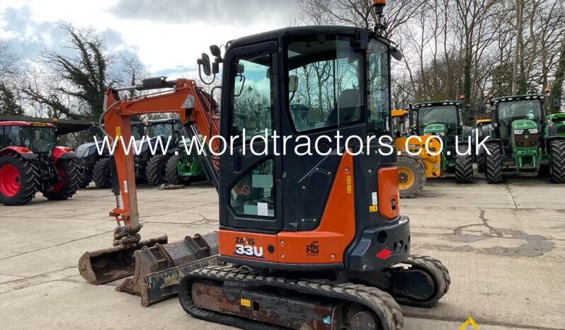 HITACHI ZAXIS 33U full