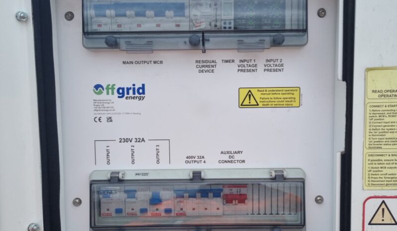 2021 Off Grid Ingenium LX 45/90 Generators For Auction: Leeds, UK – 30th April, 1st, 2nd & 3rd May 25 full