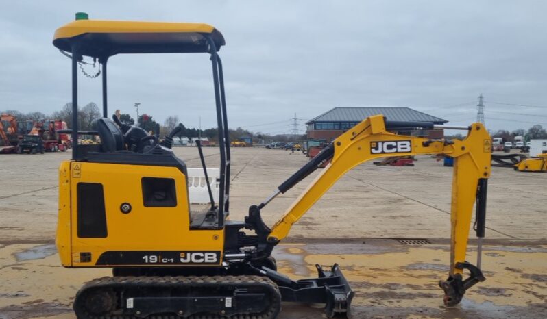 2022 JCB 19C-1 Mini Excavators For Auction: Leeds, UK – 30th April, 1st, 2nd & 3rd May 25 full